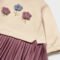 Baby fleece combo dress