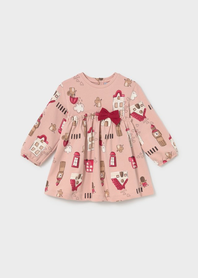 Baby Bow Printed Dress