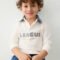 Boys' sports polo shirt