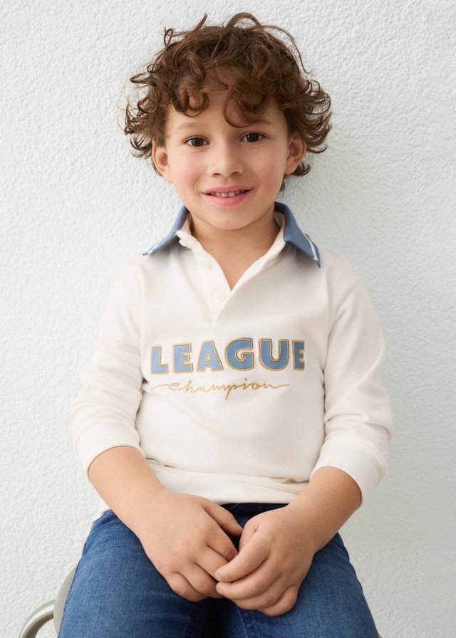 Boys' sports polo shirt