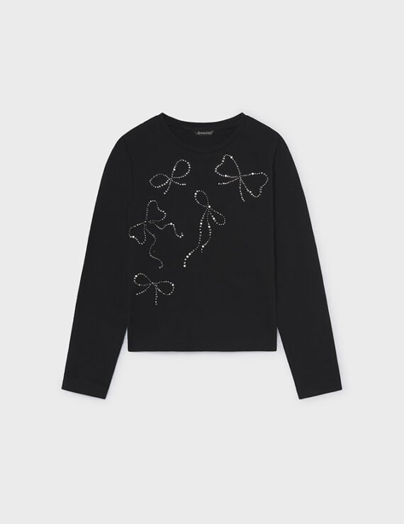 Screen-printed T-shirt for girls