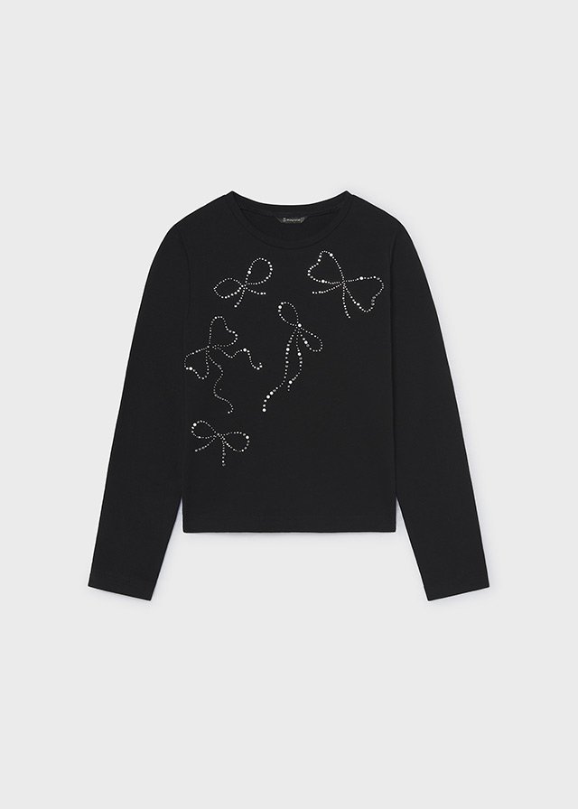 Screen-printed T-shirt for girls