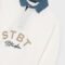 Boys' polo shirt with contrasting collar