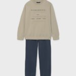 Boys' embossed tracksuit
