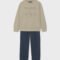 Boys' embossed tracksuit