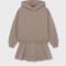 Girls' skirt and sweatshirt set