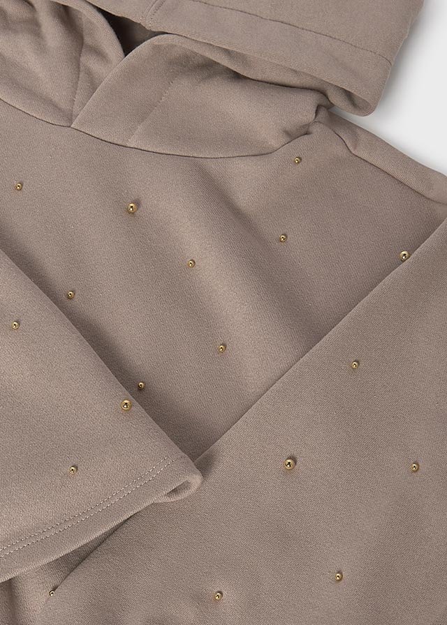Girls' skirt and sweatshirt set