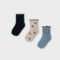 Back of 3 socks baby