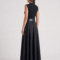 Maxi skirt with belt