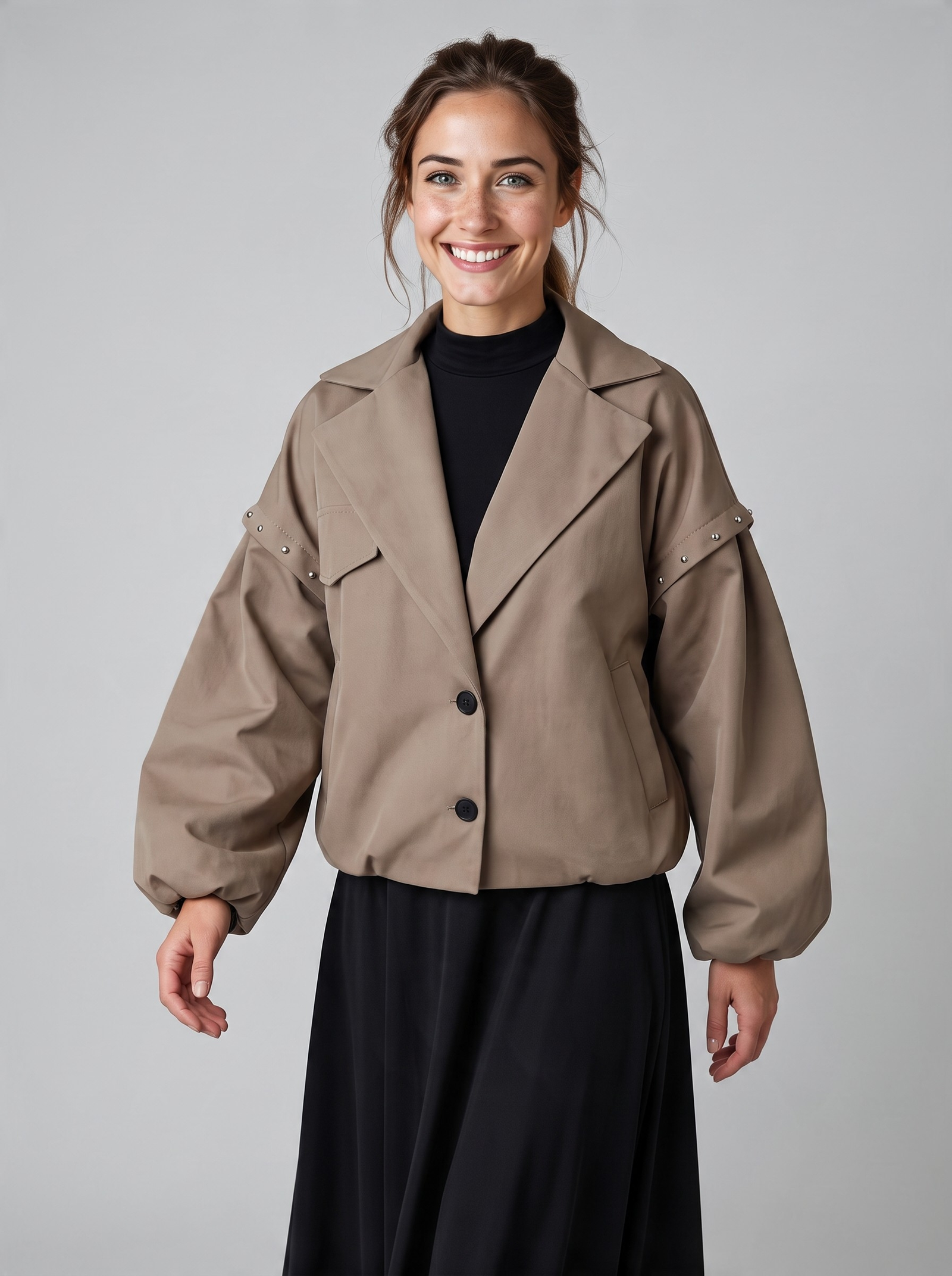 Bomber jacket with details
