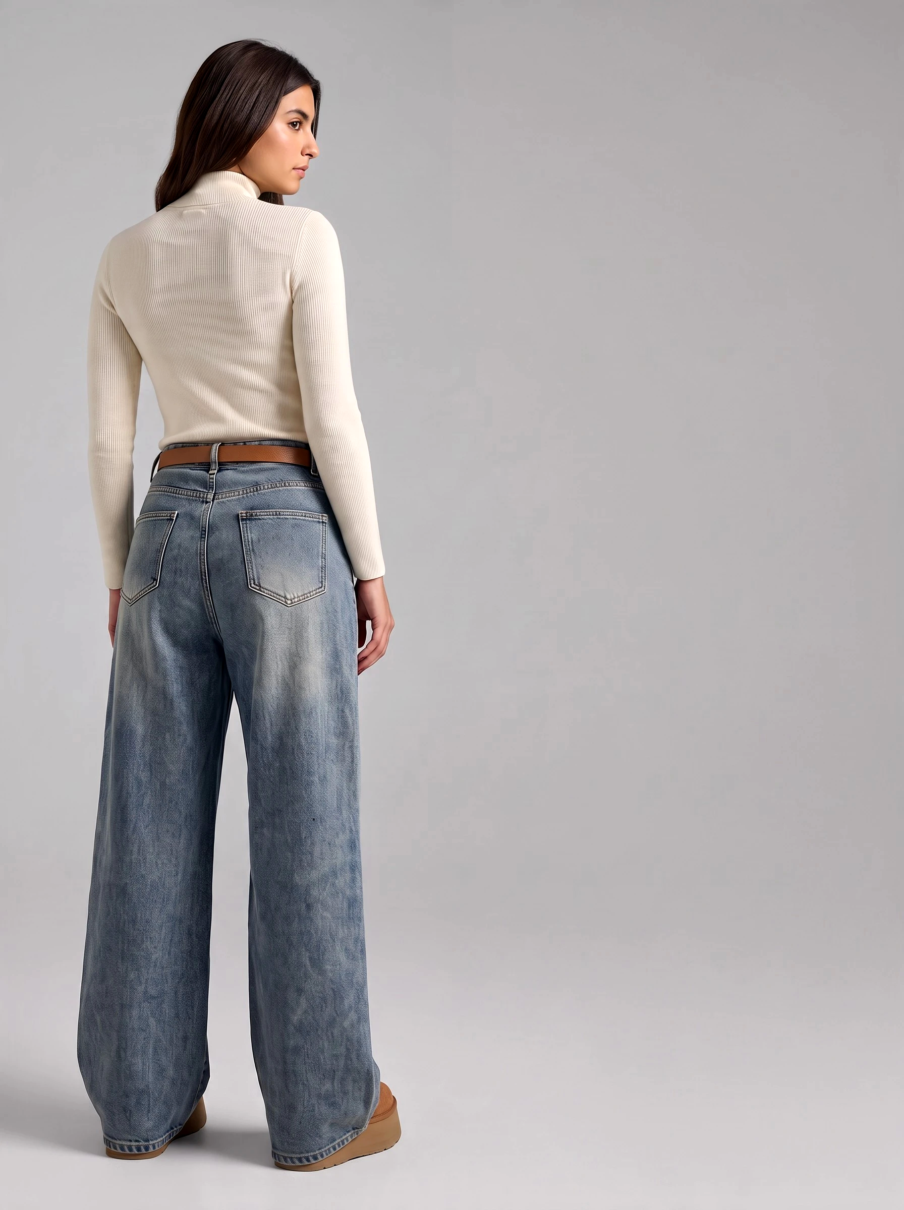 Wide jeans