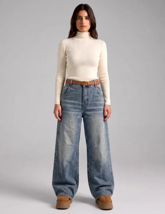 Wide jeans