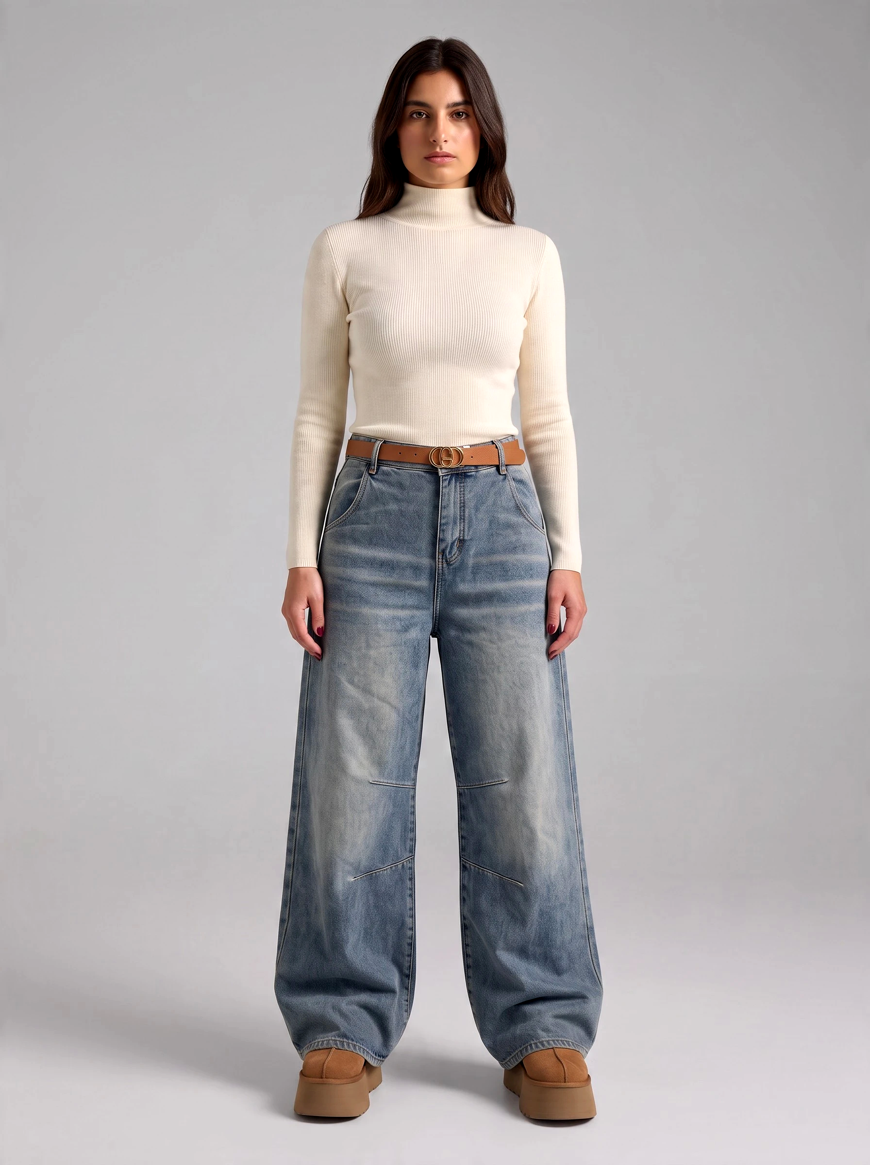 Wide jeans