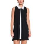 Dress with stones