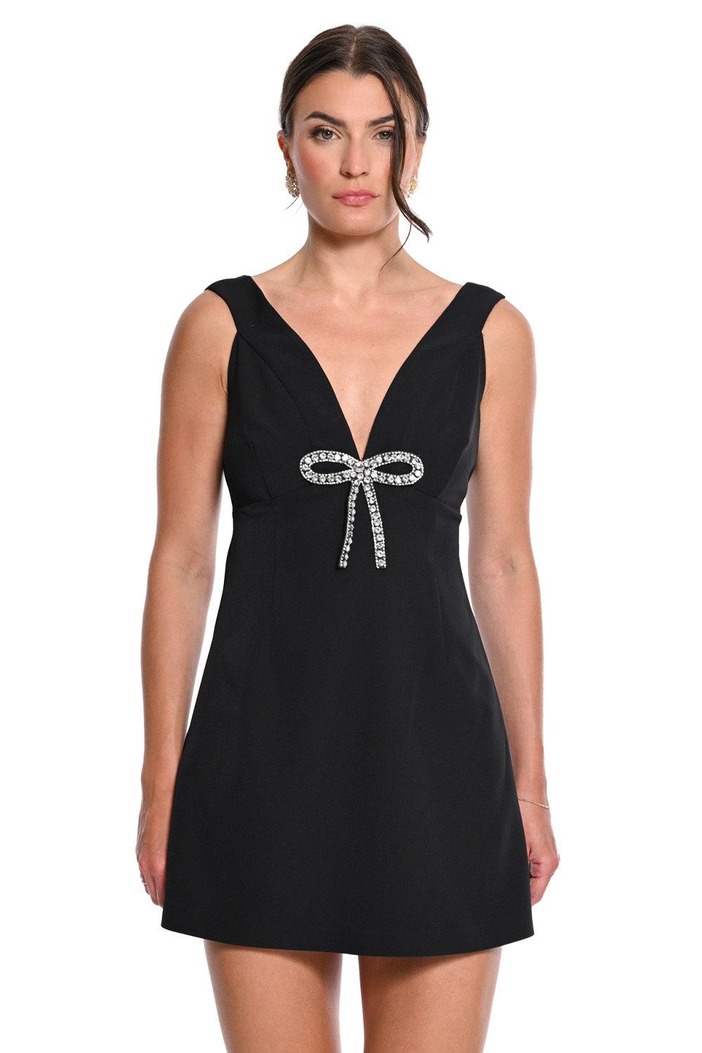 Short black dress