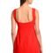Short red dress