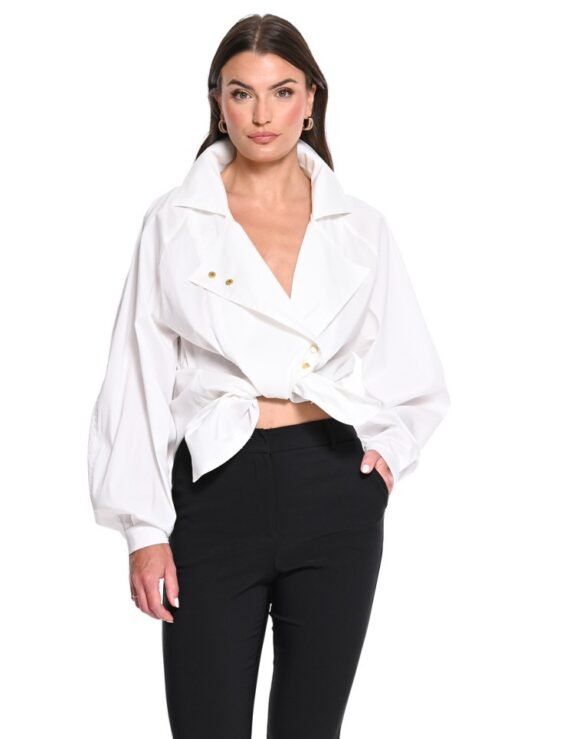 Oversize white shirt