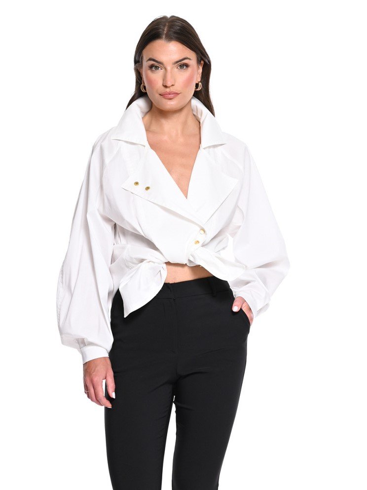Oversize white shirt