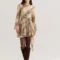 Animal print dress