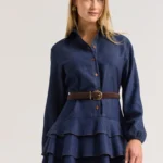 Denim dress