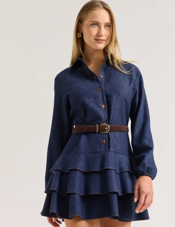 Denim dress