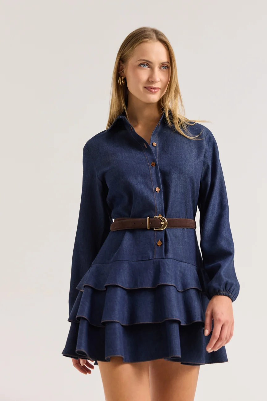 Denim dress
