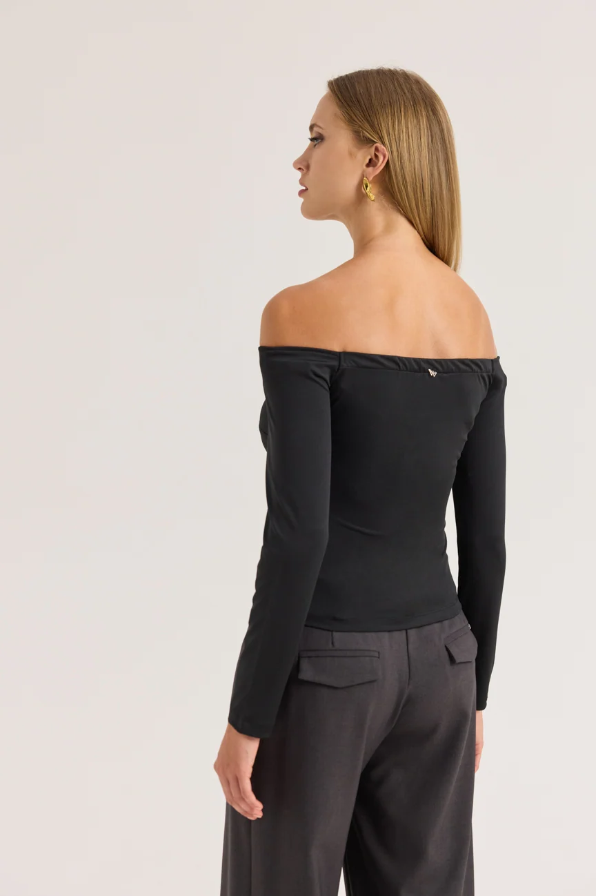 Top shoulder off