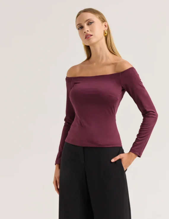 Top shoulder off