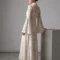 Lace dress cream