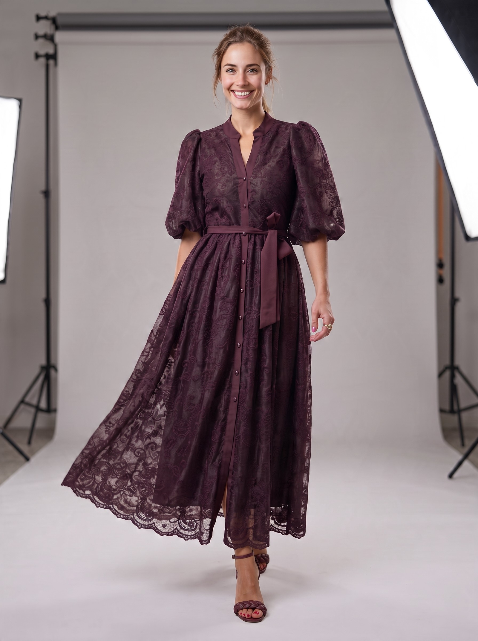 Embroidery dress