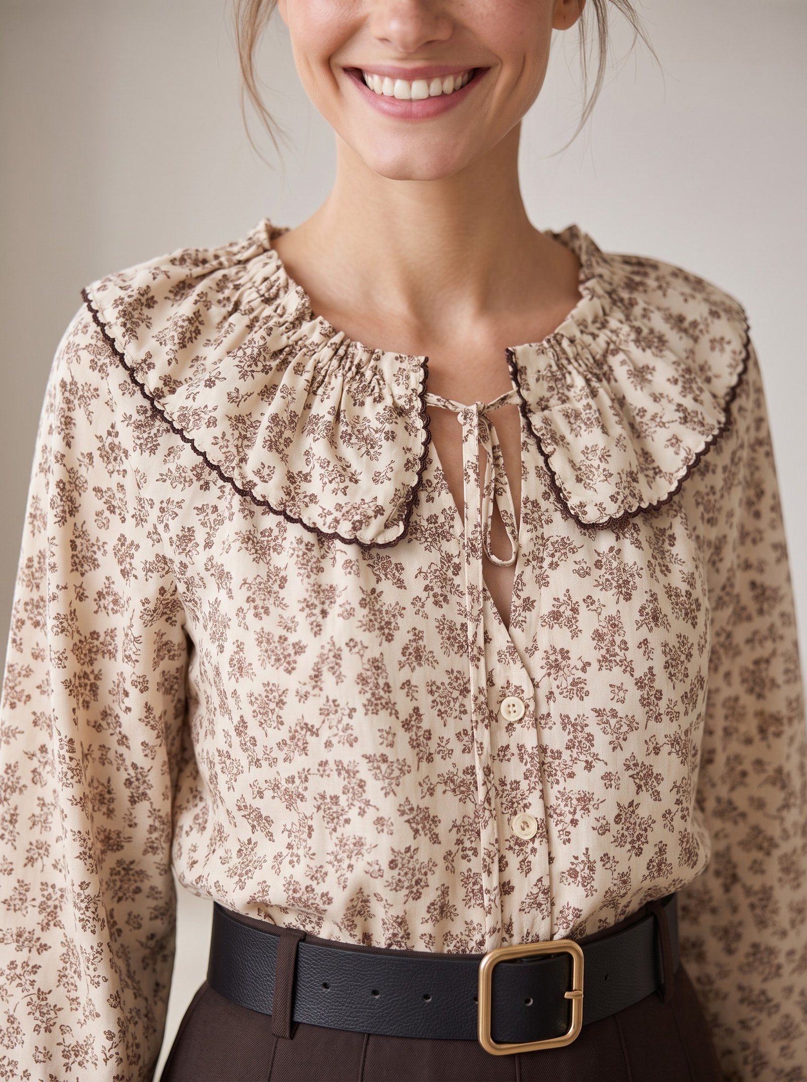 Shirt flower print