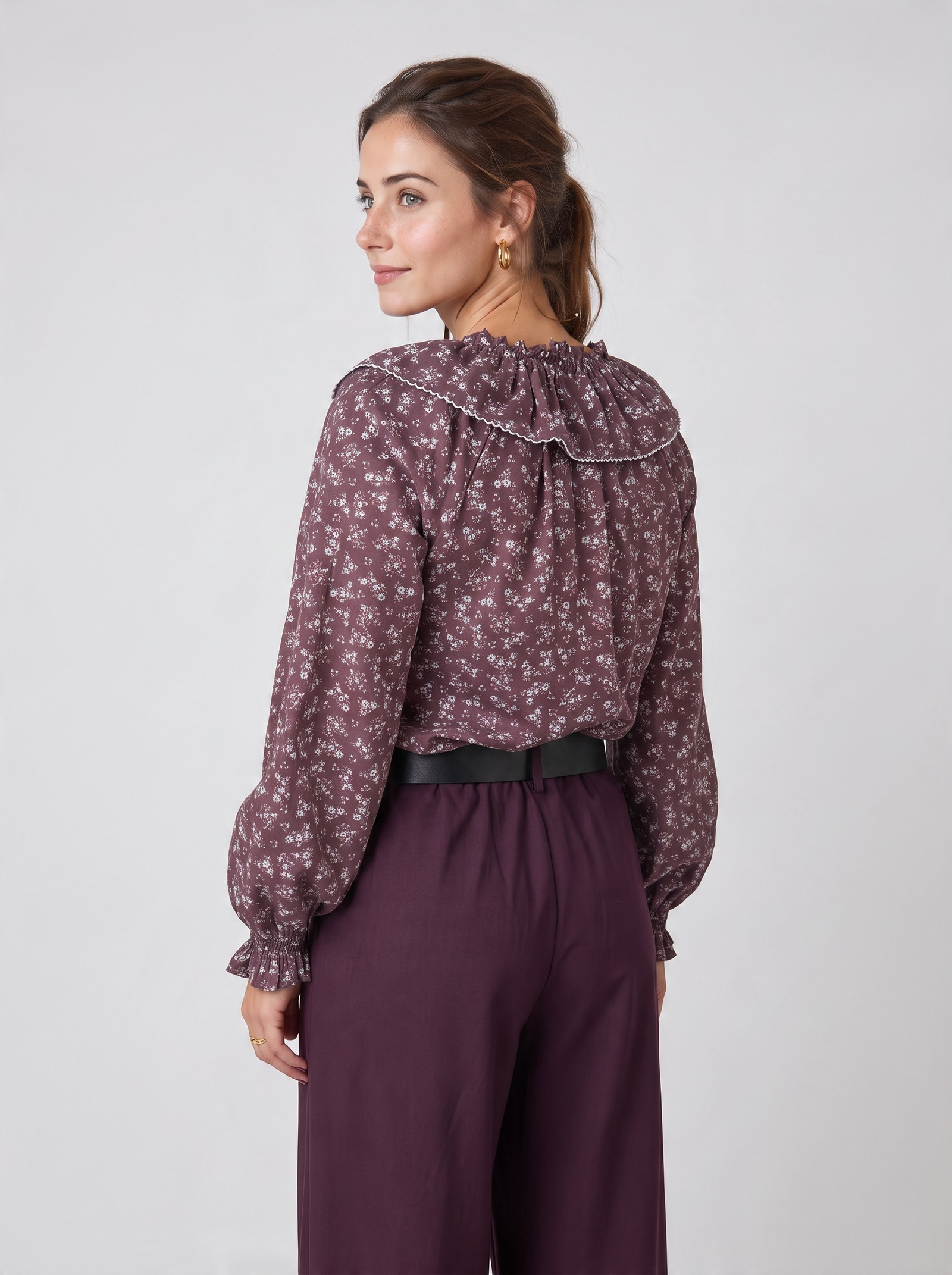 Shirt flower print