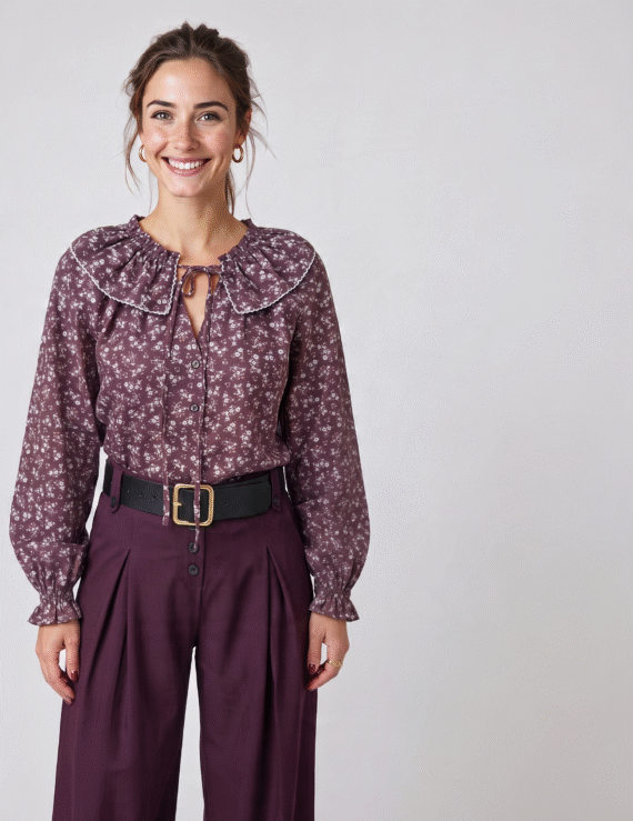 Shirt flower print
