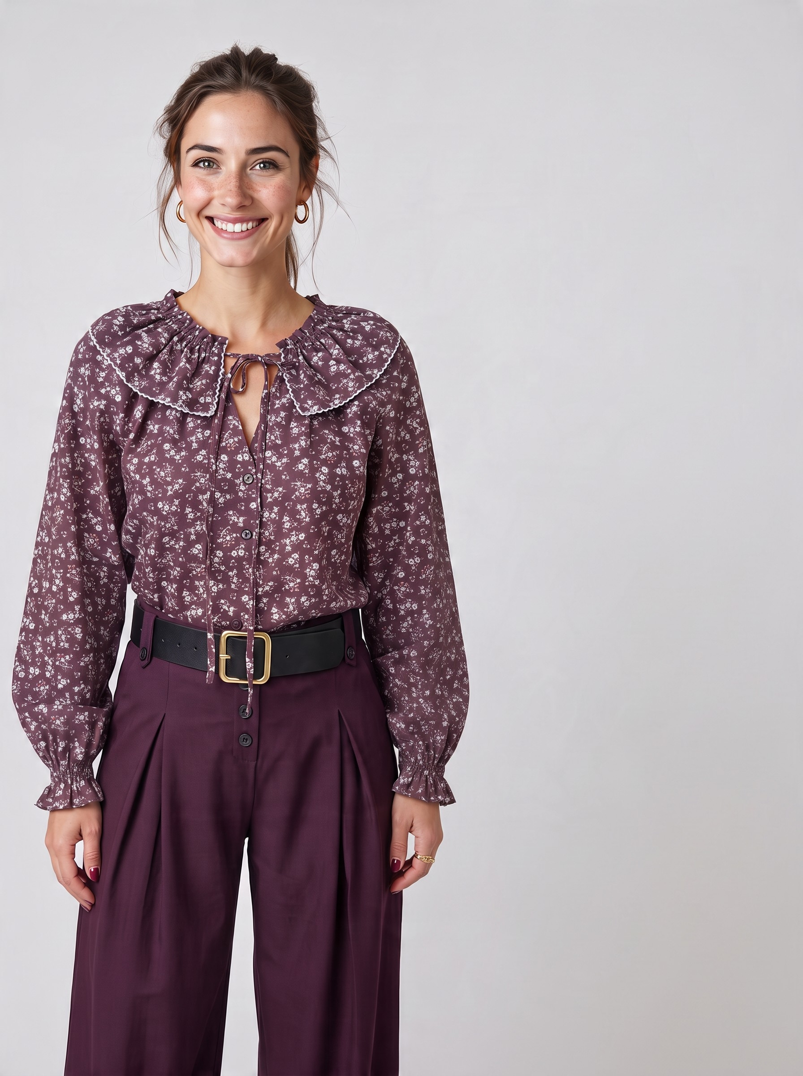Shirt flower print