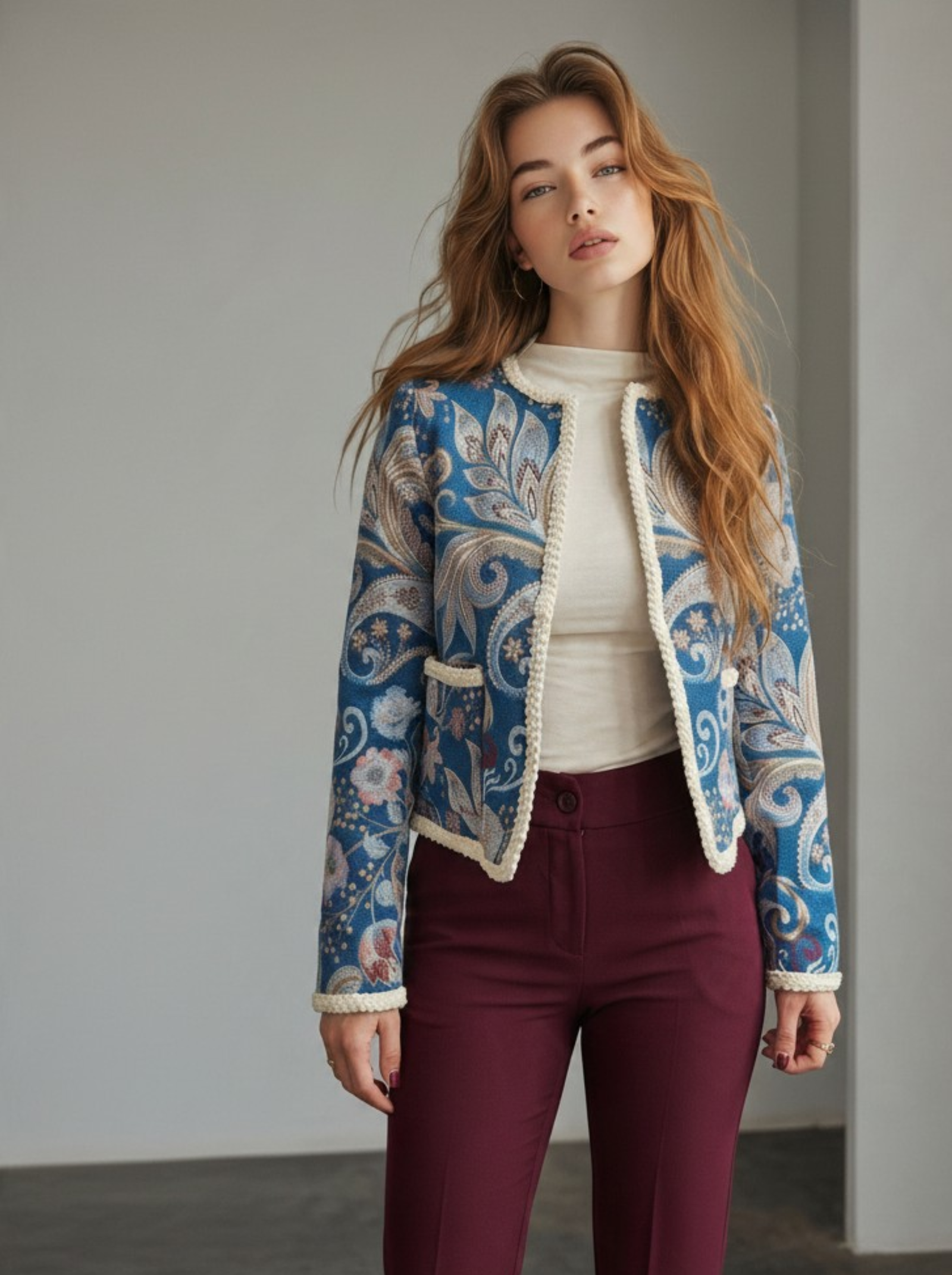 Short jacket design