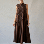 Silk flower dress