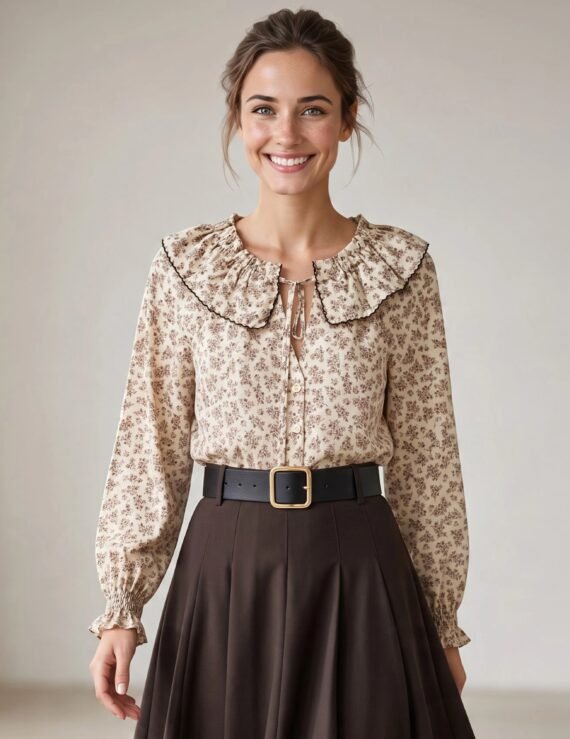 Shirt flower print