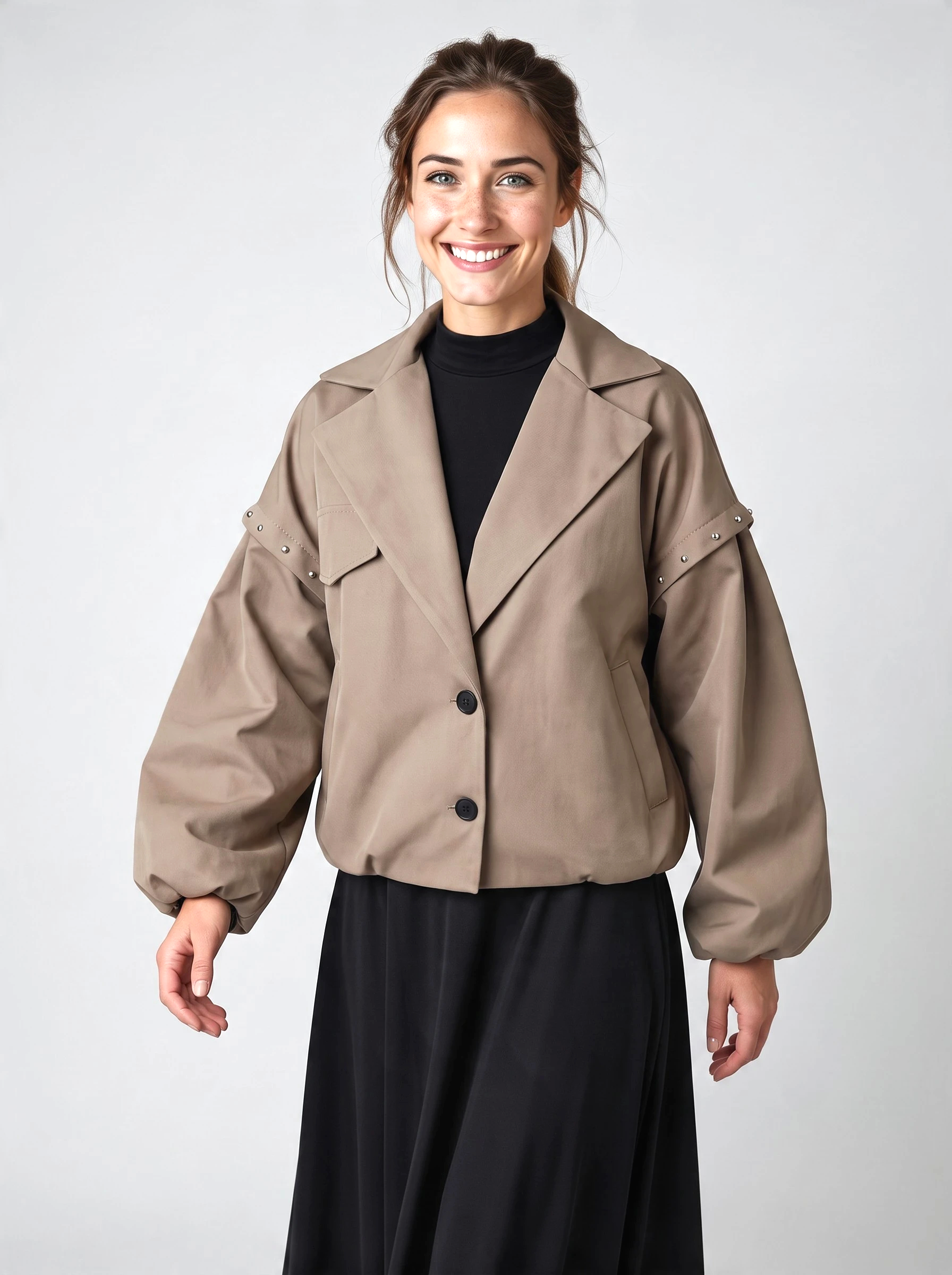 Bomber jacket with details