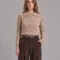 Sweater round collar