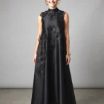 Silk flower dress