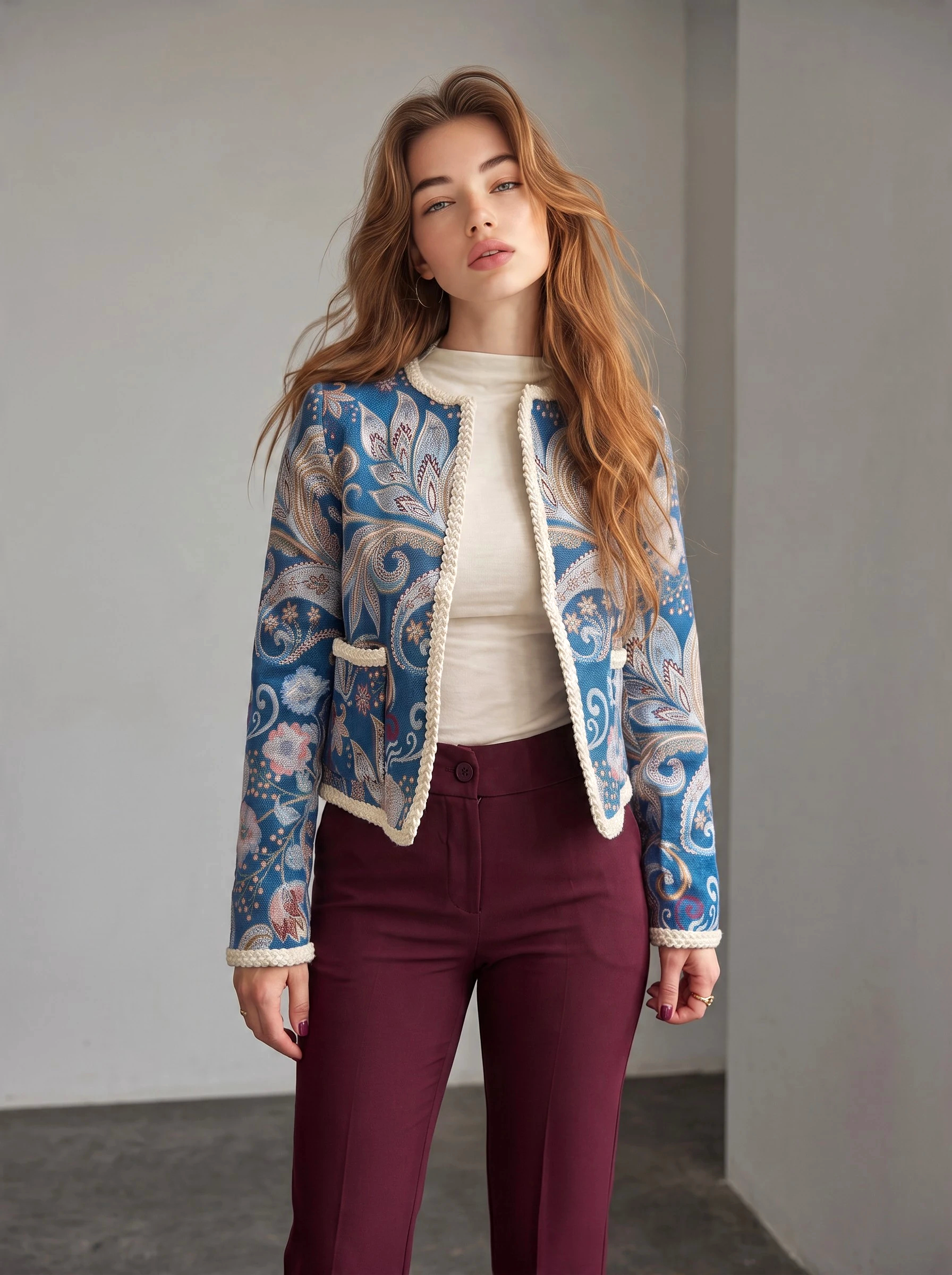 Short jacket design