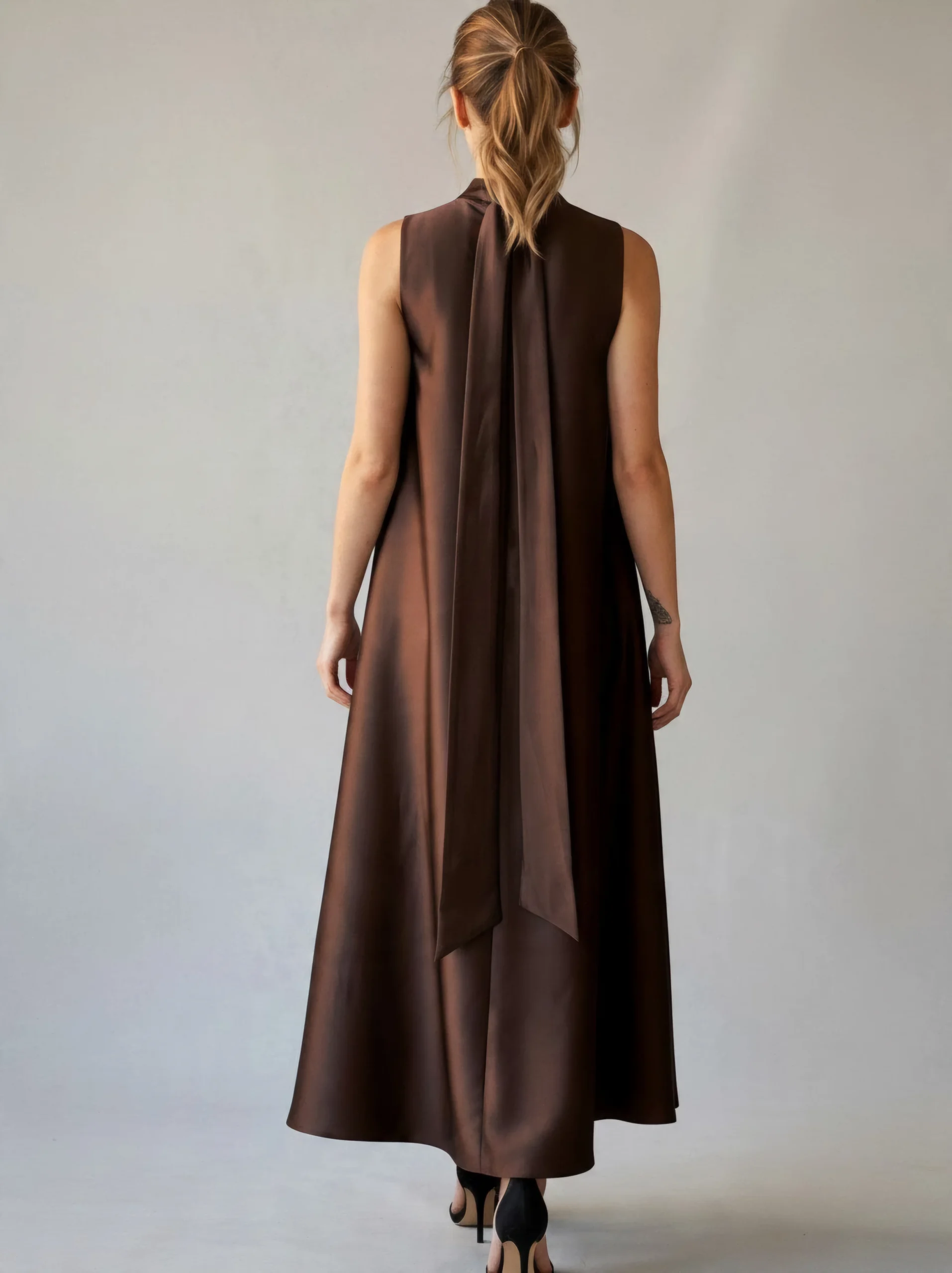 Silk flower dress