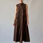Silk flower dress