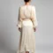 Cream maxi dress