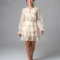 Short ruffles dress