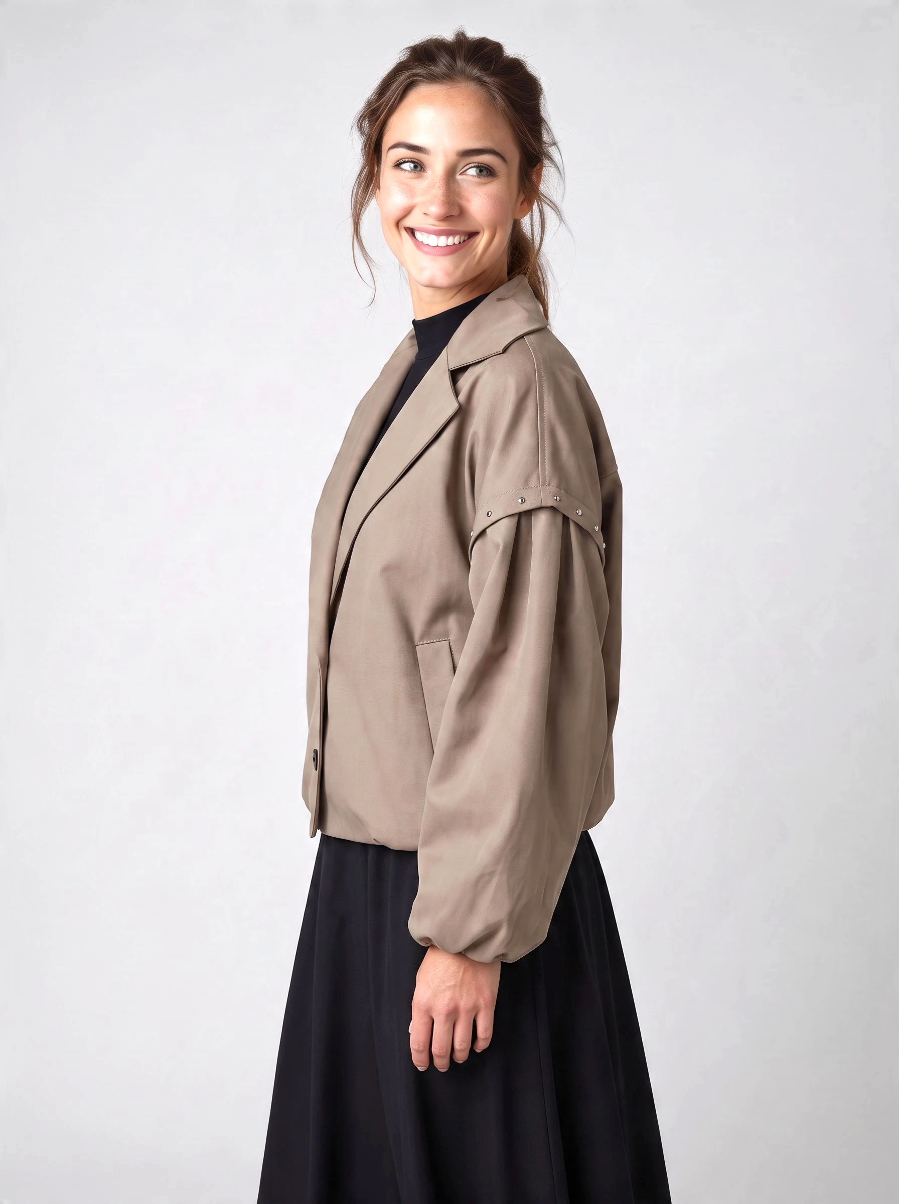 Bomber jacket with details