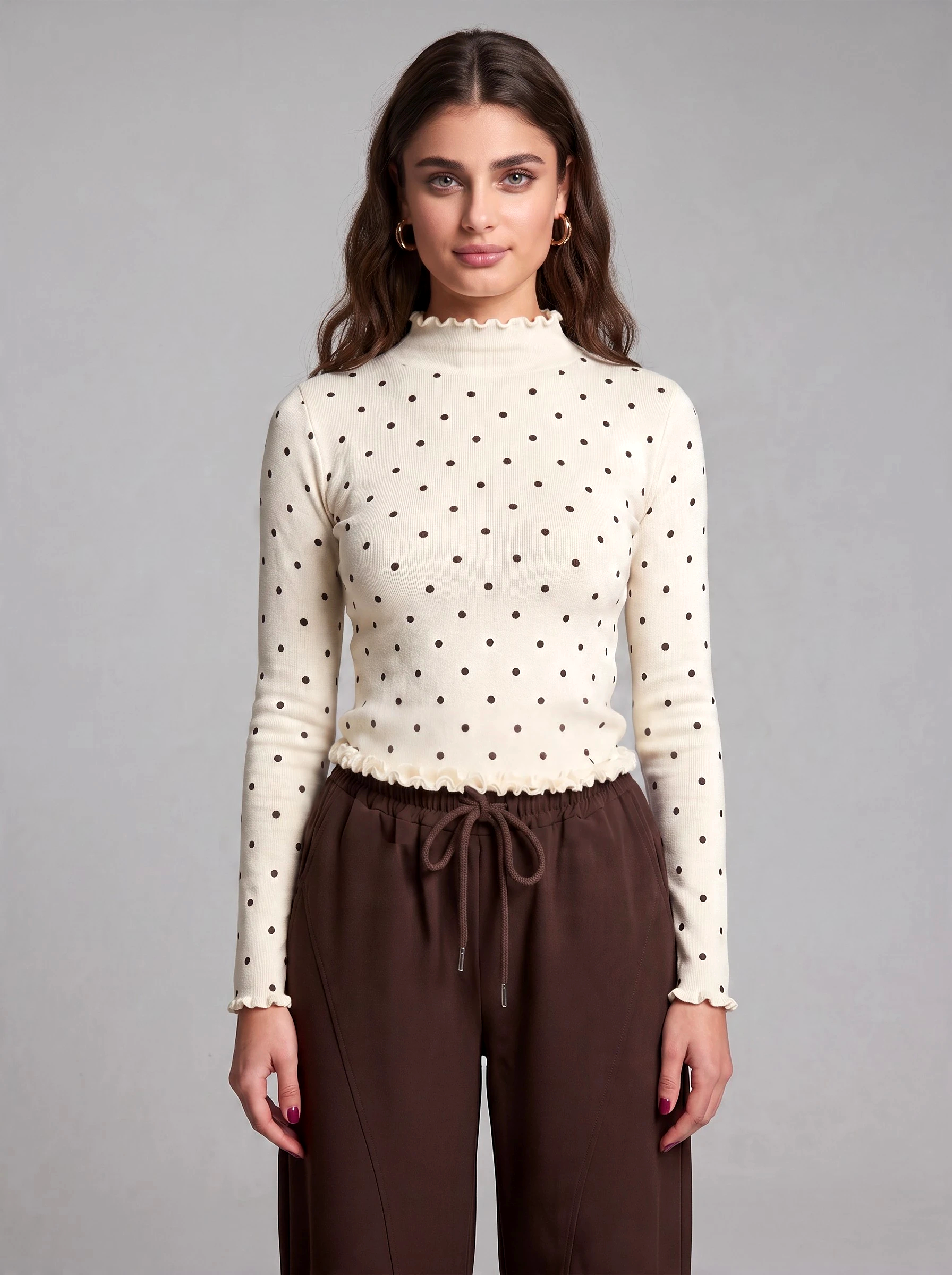 Polka dots sweater