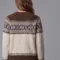 Sweater button front