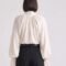 Mao collar blouse