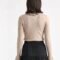 Sweater ruffle collar